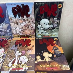 Complete Set 1-9 Graphic Novel BONE Jeff Smith PB Scholastic Graphix Color
