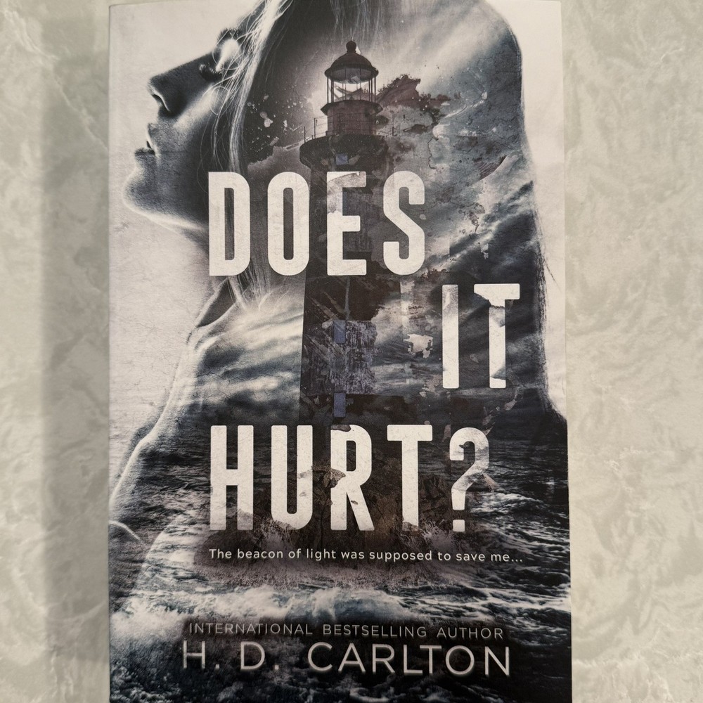 Does It Hurt – Paperback By H.D. Carlton, Dark Romance Novel like New
