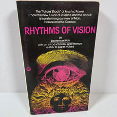 Rhythms of Vision Lawrence Blair Vtg Occult 1st PB Printing 1977 Psychic Science