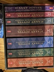 J.K. Rowling Harry Potter Paperback Boxset #1-7 Scholastic Fantasy Series
