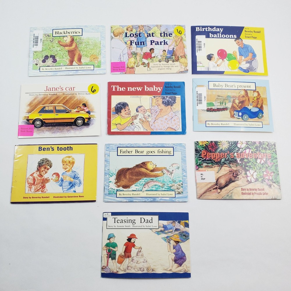 Lot of 10 Rigby New PM Story Books Readers Early Learning Homeschool