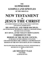Lost Books of Bible-Suppressed/Forbidden Gospels-New Testament-MP3 Audiobook-CD