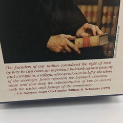 “In Defense of Trial by Jury” Volumes 1 & 2 Softcover Books + Slipcase, Few 1993
