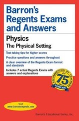 Regents Exams and Answers: Physics (Barron’s Regents Exams – VERY GOOD
