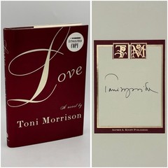 *Signed* Love – Toni Morrison (1st edition 1st print HC) Alfred A. Knopf, 2003
