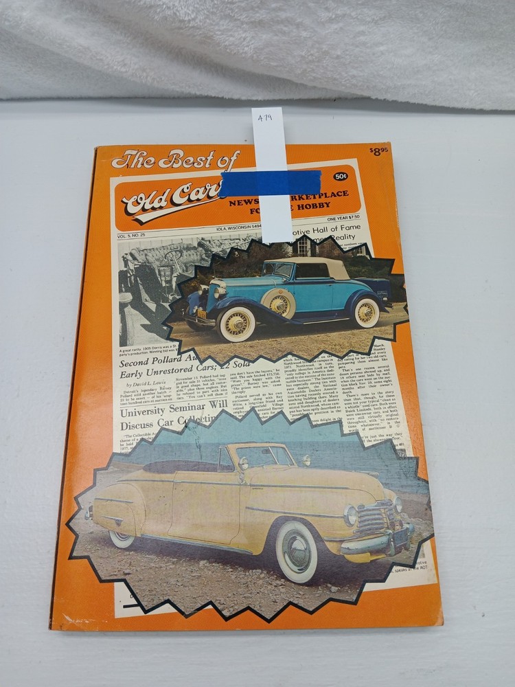 The Best of Old Cars Weekly Volume 5 No. 25 by Krause Publications