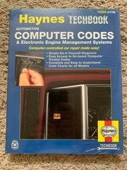 Haynes AUTOMOTIVE COMPUTER CODES & Electronic Engine TECHBOOK! 10205, BRAND NEW