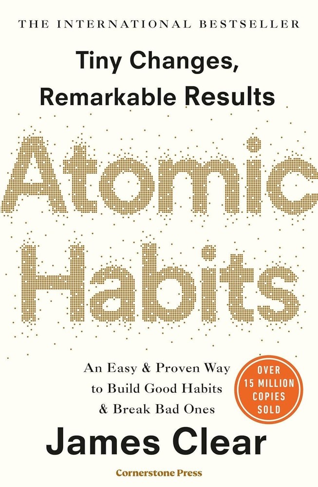 Atomic Habits Paperback Book By James clear D244