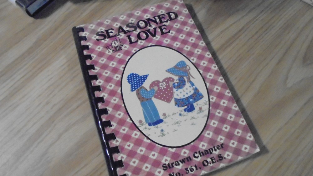 Seasoned With Love Cookbook Strawn 361 spiral bound