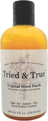 Original Wood Finish, 8 Oz. – Linseed Oil & Beeswax Blend, Ideal for All Woodwor