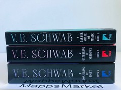 SIGNED A Darker Shade of Magic Trilogy by V.E. SCHWAB (2023, Trade Paperback)