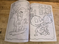 Bendon – Rugrats Jumbo Retro Coloring Book | 80 Pages of Nostalgic Fun-Free Ship