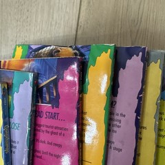 Instant Library Lot of Goosebumps Books & VHS RL Stine 1st edition vintage 90s