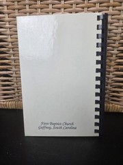 First Baptist Church Gaffney, South Carolina Cookbook 1996 350 Pages