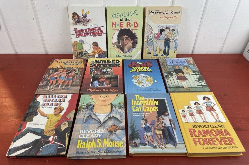 Lot of 11 VTG 1980s Weekly Reader Children’s Book Club Hardcover Books