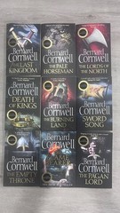 Bernard Cornwell: The Last Kingdom Series – 9 Paperback Book Lot (Saxon Stories)