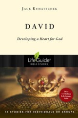 David: Developing a Heart for God (Lifeguide Bible Studies) – VERY GOOD