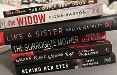 Psychological Thrillers – Books – EUC – Hard Cover