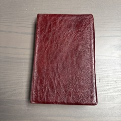 The New Open Bible NAS Study Edition Genuine Leather Burgundy 1976BG