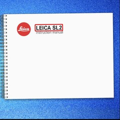 Leica SL2 Instruction User Manual : 220 Pages, PVC Cover & DURABLE SPIRAL