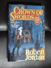 Signed Robert Jordan Crown of Swords Tor Hardcover Wheel of Time Near Fine