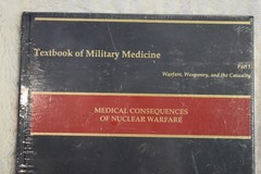 Textbooks of Military Medicine LOT 4 NEW SEALED Nuclear Chemical Bio Rehab TMM