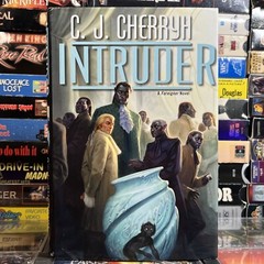 Intruder by CJ Cherryh 2012 DAW 1st Print Hardcover DJ Sci-Fi Foreigner 13