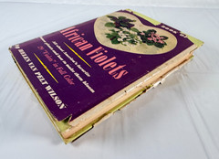 Book of African Violets by Helen Van Pelt Wilson 1953 4th Print HCDJ