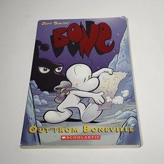 BONE Out From Boneville Comic Book Novel Vol 1 Jeff Smith 1st Scholastic Edition