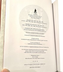 Joy of Cooking 2006 Special Edition Red Vachetta Leather Hardcover Irma Rombauer