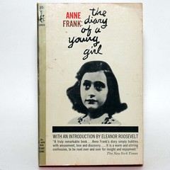 ANNE FRANK: Diary of a Young Girl – Eleanor Roosevelt Intro Pocket Books 1966 PB