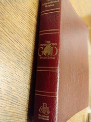 NIV Experiencing God Study Bible – Burgundy Genuine Leather – 1996