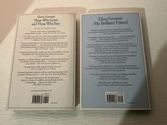 Neapolitan Novels Book One And Three by Elena Ferrante Paperback Like New