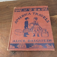 America Travels Alice Dalgliesh 1959 23rd Printing Illustrated Macmillan