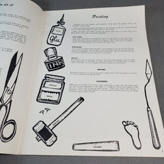 How To Do Linoleum Block Printing Mary E. Hicks Walter T. Foster Art Craft Guide