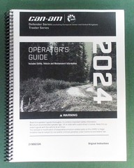 2024 Can-Am Defender XU HD10 Owner’s Manual: 244 Pages & Protective Covers