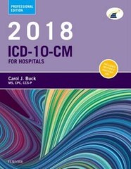 2018 ICD-10-CM Hospital Professional Edition, 1e (Icd-10-Cm Professi – VERY GOOD
