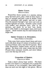 1888 Oysters À La Mode Vintage Cook Book 77 Pages