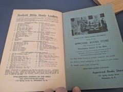 Scofield Bible Study Leaflets Leaders Book Series A, B, C, D, 1935