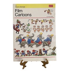 SIGNED How to Animate Film Cartoons Preston Blair Disney MGM Flinstones Animator