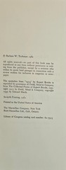Barbara W. Tuchman: the Guns of August, the Proud Tower Lot of 2 HC