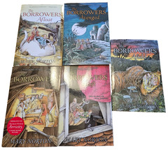 Lot 5: The Borrowers Set Paperback Books Avenged afloat aloft afield