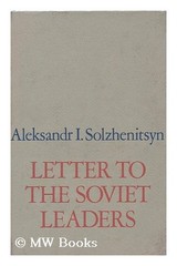 Letter to the Soviet Leaders Hardcover Alexander Solzhenitsyn