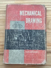 Mechanical Drawing By French and Svensen Hardcover 1957