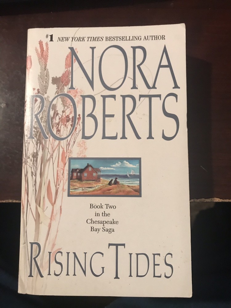 1998 “Rising Tides” Book by Nora Roberts – Used, 342 Pages, Paperback