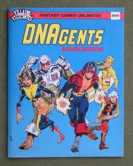 DNAgents Sourcebook (Villains & Vigilantes RPG) Fantasy Games Unlimited FGU 2051