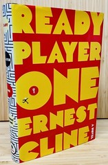True 1st Ed. READY PLAYER ONE Book ERNEST CLINE HARDCOVER DJ VG+ Novel