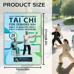 Tai Chi for Seniors: 28-Day Plan for Balance, Strength & Fall Prevention Book