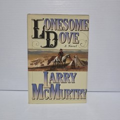Lonesome Dove Larry McMurtry 1985 Vintage Hardcover Book Club 01192