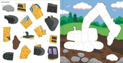 My First Color-By-Sticker Book – Cars, Trucks, & Trains various colors